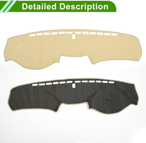 Dashboard Cover for Honda Accord 2008-2013 Non-Slip Interior Dash Cover Mat Polyester Silicone in Saudi Arabia