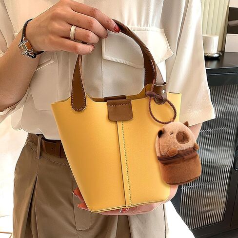 Creative Capybara Plush Doll Coin Wallet Purse Charms Portable Bag Hanging Decoration Earbuds Case Cute Mini Small Wallets for Women in Kuwait