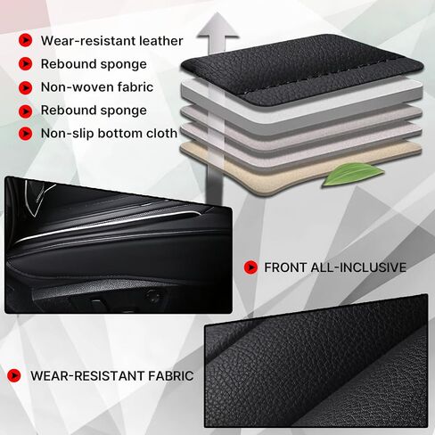 Fit for Jeep Wrangler JK JL 4-Door Seat Covers Full Set 2007-2025, Custom for Unlimited X Rubicon 392 Sahara Willys Sport High Altitude 4X4 Nappa Leather Seat Cover(Black White) in Saudi Arabia