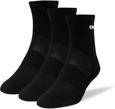 Pair of Thieves Men's Cushion Ankle Socks, Black/White in Saudi Arabia