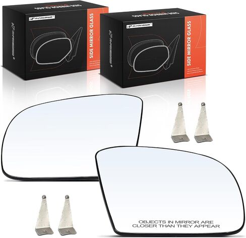 A-Premium 2-PC Driver & Passenger Side Side Glass مع لوحة دعم متوافقة مع Mercedes-Benz ML320 ، ML350 ، ML450 ، ML500 ، ML550 ، ML63 R63 AMG ، GL320 ، GL450 ، GL550 ، R320 ، R500 ، R500 in Kuwait