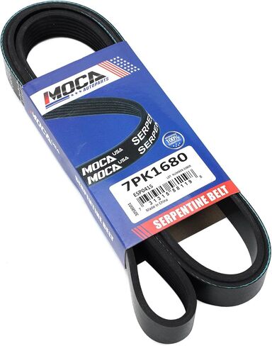 MOCA EPDM Serpentine Belt 7PK1680 Compatible with 2012-2013 for Honda CR-V L4 2.4L & 2013-2014 for Honda CR-V L4 2.4L Accessory Drive Belt in Saudi Arabia
