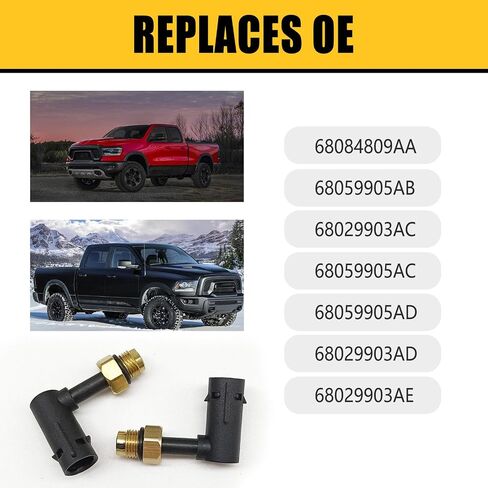 2 PCS Air Suspension Elbow Strut Repair Kit – Compatible with Jp Grand Cherokee (2011-2020) & Dodge Ram 1500 (2011-2020) – Replaces #68084809AA, 68059905AB, 68059905AC, 68029903AC, 68059905AD in Saudi Arabia
