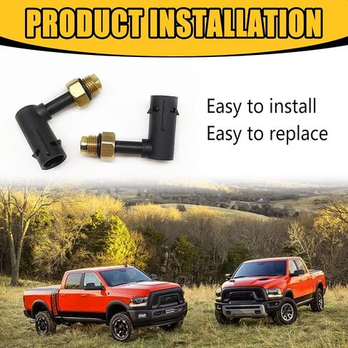 2 PCS Air Suspension Elbow Strut Repair Kit – Compatible with Jp Grand Cherokee (2011-2020) & Dodge Ram 1500 (2011-2020) – Replaces #68084809AA, 68059905AB, 68059905AC, 68029903AC, 68059905AD in Saudi Arabia