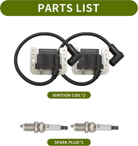2 Pack 24 584 01-S Ignition Coil Replacement for Kohlerch18 CH20 CV18 CV20 CV730 SV710 ، يحل محل 24 584 45-S ، 28 584 02-S ، 24 584 01 ، 66 584 10-S ، MIA11292 ، M132370 ، MIU11542 in Saudi Arabia