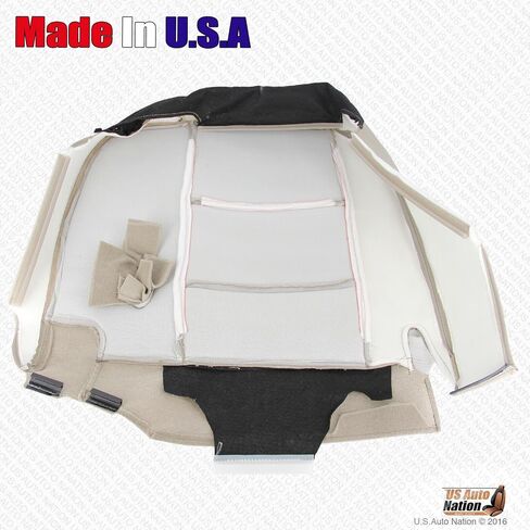 US Auto Nation 2003 2004 2005 2006 2007 متوافق مع Ford Crown Victoria Driver Passenger Leather Cover Tan (Select Part :: Driver Bottom & Top) in Saudi Arabia