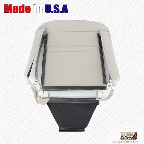 US Auto Nation 2003 2004 2005 2006 2007 متوافق مع Ford Crown Victoria Driver Passenger Leather Cover Tan (Select Part :: Driver Bottom & Top) in Saudi Arabia