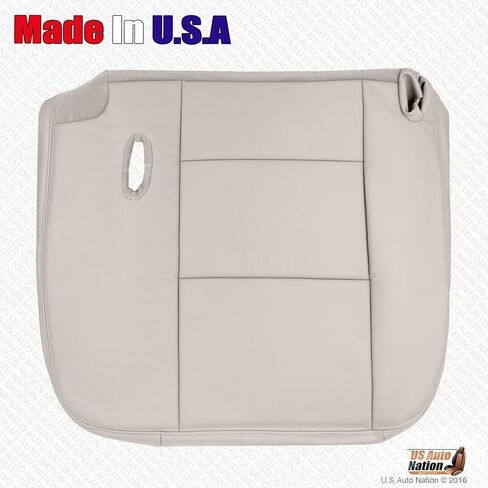 US Auto Nation 2003 2004 2005 2006 2007 متوافق مع Ford Crown Victoria Driver Passenger Leather Cover Tan (Select Part :: Driver Bottom & Top) in Saudi Arabia
