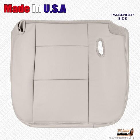 US Auto Nation 2003 2004 2005 2006 2007 متوافق مع Ford Crown Victoria Driver Passenger Leather Cover Tan (Select Part :: Driver Bottom & Top) in Saudi Arabia