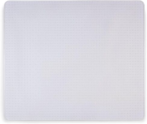 حصيرة كرسي مكتب Staples ، حصيرة أرضية صافية ، سجاد مسطح ، 48 × 36 بوصة ، انزلاق ناعم in Kuwait