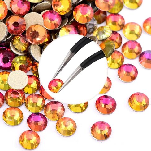 حافظة بلينغ حجر الراين لهاتف آيفون 12 - أكثر من 1400 حافظة ألماس لامعة عالية الجودة ملصقة يدويًا متوافقة مع آيفون 12 للنساء والفتيات-AB in Kuwait