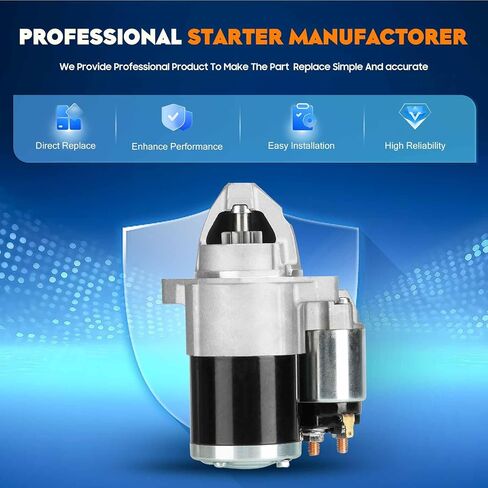 New Starter Fit for Mitsubishi Lancer 2.0L 2008-2011 Lancer 2.4L 2009-2011 Outlander 2.4L SMT0355 2008-2010 S-80372 19037 M0T21571 1810A011 in Saudi Arabia