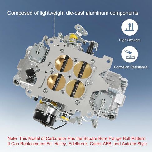 Carburetor Replacement For Quick Fuel Carburetor, 650 CFM, 4150, 4 Barrel, Electric Choke, Mechanical Secondaries in Saudi Arabia