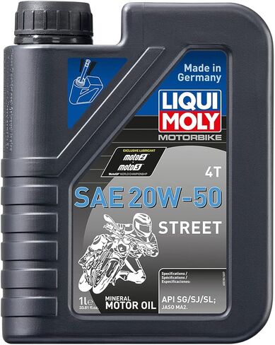 Liqui Molly LIQUI MOLY 4T 20W-50 STREET 1L 20062 in Saudi Arabia