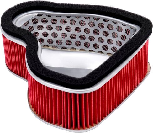 Motorcycle Air Filter Compatible With Honda VTX1300C VTX1300R 2004-2009 VTX1300T 2008-2009 VTX1300S 2004-2008 VTX1300S Retro SC52 2003-2007 in Saudi Arabia