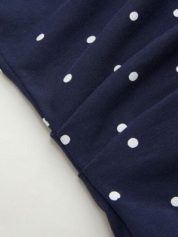 قمم دبابات عصير التفاح للنساء قبالة الكتف Polka Dot ruched knit Top Cute Sleeve Shore Tops Out Out Out Tops in Kuwait
