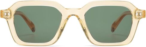 نظارة شمسية مربعة رجعية نسائية خمر مستطيل Sunnies AP3710 in Kuwait