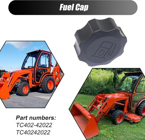 XQSMWF Fuel Cap Compatible With Kubota Tractor Models B2301 B2601 L4600 B2301HSD B2601HSD L4600DT L4600H L4600F # TC402-42022 TC40242022 in Saudi Arabia