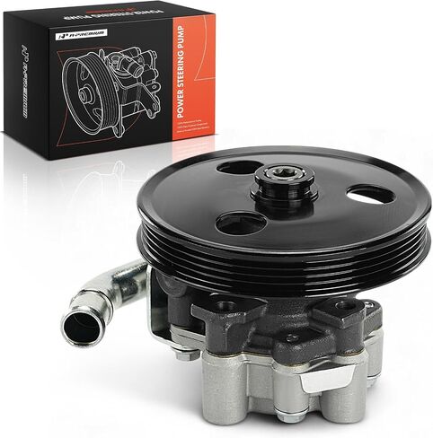 A-Premium Power Steering Pump, with Pulley & Inlet line, Compatible with Chrysler PT Cruiser 2001 2002 in Saudi Arabia