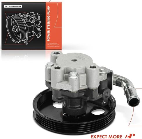A-Premium Power Steering Pump, with Pulley & Inlet line, Compatible with Chrysler PT Cruiser 2001 2002 in Saudi Arabia