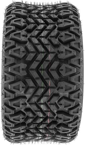 [مجموعة من 4] Sunf 25x10-12 25x10x12 Golf Cart Lawn Mower Quad 4 Ply 25 "ATV UTV TIRES G003 [RIM (S) غير مدرجة] in Saudi Arabia