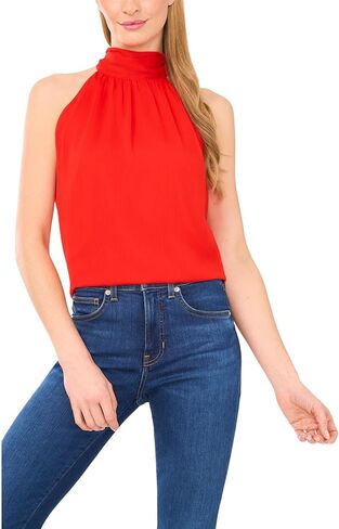 CeCe Women's Sleeveless Halter Top with Back Bow in Saudi Arabia
