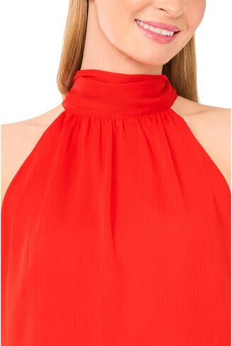 CeCe Women's Sleeveless Halter Top with Back Bow in Saudi Arabia