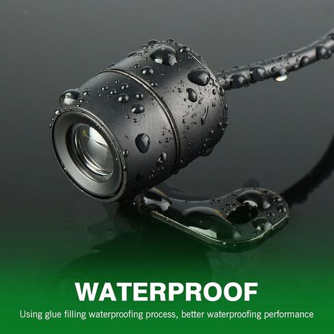 1 PC Car HD Reversing Camera, IP68 Waterproof Night Vision CCD Rear View Camera, 170 Degrees Wide Angle Dynamic Pathfinder, Universal for Most Cars, Trucks, SUVs (Black) in Saudi Arabia
