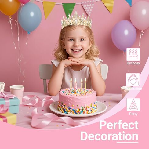 تاج تاج للنساء، إكسسوارات شعر عصابة الرأس لحفلات أعياد الميلاد وحفلات الزفاف باللون الفضي in Kuwait