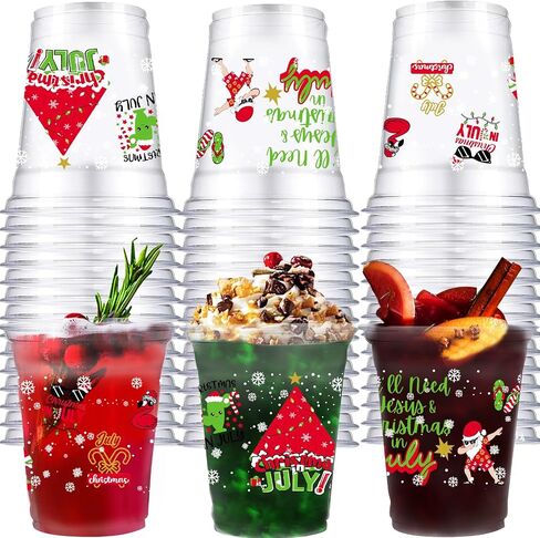 50 PCS FIESTA CUPS 12 OZ CUPS CUPS CINCO DE MAYO Party Decorations Mexican Clear Cup Clear Clear Clear Clost Csummer Pool Mexicana Supplies Party Supplies in Kuwait