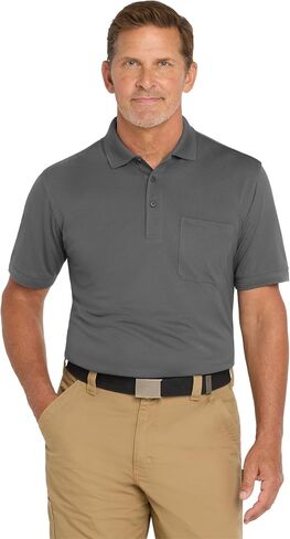 CornerStone Unisex Industrial Snag-Proof Pique Pocket Polo in Kuwait