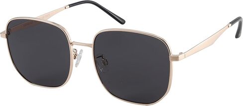 JOOX Trendy Oversized Square Sunglasses for Women Men Classic Metal Hexagon Sun Glasses Ladies UV400 Protection Shades in Kuwait