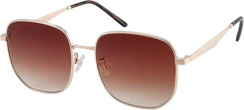 JOOX Trendy Oversized Square Sunglasses for Women Men Classic Metal Hexagon Sun Glasses Ladies UV400 Protection Shades in Kuwait