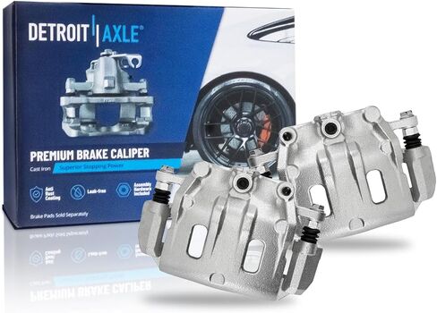 محور ديترويت - الفرجار الأمامي الفرامل مع بديل بين قوسين لـ Chevrolet Equinox Captiva Sport Pontiac Torrent Saturn Vue Suzuki XL -7 in Saudi Arabia