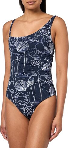 Nautica Women's One Piece Swimsuit – Slimming Tummy Control Bathing Suit, Quick-Dry Fabric in Kuwait