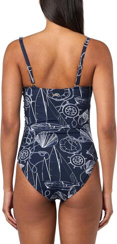 Nautica Women's One Piece Swimsuit – Slimming Tummy Control Bathing Suit, Quick-Dry Fabric in Kuwait