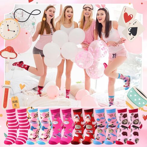 6 Pairs Cycling Socks Biking Socks for Men Women Colorful Cotton Crew Socks Bulk Novelty Bike Socks for Sports Lovers Gift Outdoor Activities Favors in Saudi Arabia