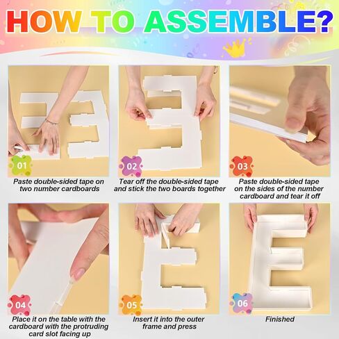 Charcuterie Letters HBD, 3 PCS 13.7" Fillable HBD Shaped Charcuterie Board Letters Paper Mache Cardboard Letters Food Trays for Snacks Cupcake Kids Birthday Party Decorations in Kuwait