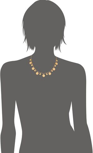 Lucky Brand Real Gold Plated 2 Layer Pendent Imitation Pearl & Fireball Necklace in Saudi Arabia
