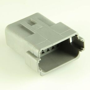 12-Way Pin Housings, DT Series #DT04-12PA (1 per Pack) in Saudi Arabia