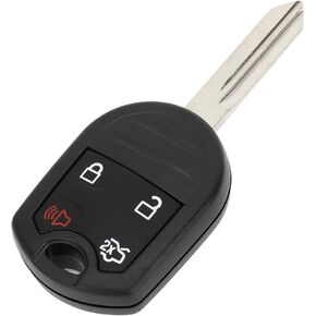 X AutoHaux Key Shell Case Unsible Entry Key Remote Key FOB Presection for Ford for Mustang 2008-2012 for Ford Edge 2007-2013 4 buttons CWTWB1U793 in Saudi Arabia