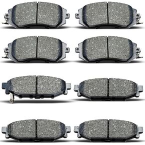 D1114 D1539 Front Rear Ceramic Brake Pads Set Fit For 2013 Scion Fr-S,For 2011/2015-2016 Subaru Impreza,For Subaru BRZ Forester Legacy Outback Crosstrek XV Crosstrek (8 pcs) in Saudi Arabia