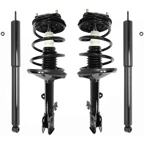Front Quick Complete Struts Assembly & Rear Shocks Absorbers Replacement for 2001-2005 Toyota RAV4 FWD (Set of 4) in Kuwait