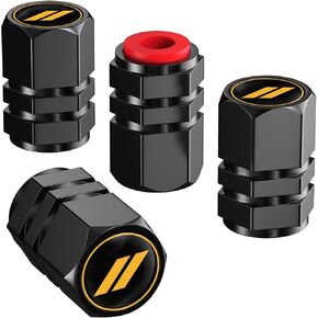 4 حزمة CAR CAR TIRE VALVE CATS ، و ALOUNIUM ALOUMONIM Air Valve CAP متوافق مع Mini Cooper S Countryman S Clubman S ، Universal for Cars ، سيارات الدفع الرباعي ، الدراجات ، الشاحنات وملحقات الدراجات النارية in Saudi Arabia