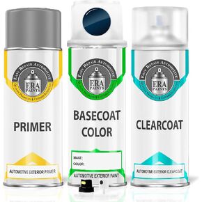 ERA Paints 8P4 - Indigo Ink Pearl for TOYOTA Exact Match Automotive Touch Up Paint Spray - 2K Premium Kit in Saudi Arabia