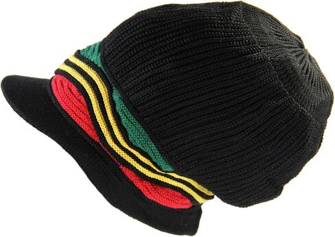 100 ٪ القطن راستا dreadlock wave beanie Visor XL in Saudi Arabia