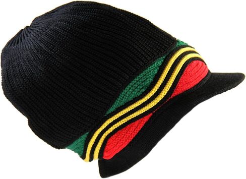 100 ٪ القطن راستا dreadlock wave beanie Visor XL in Saudi Arabia