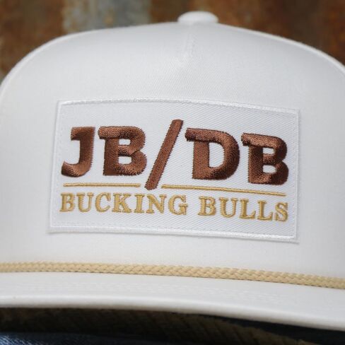Rodeo Time Dale Brisby JB Mauney JB/DB Bucking Bulls Trucker Hat القابلة للتعديل in Kuwait