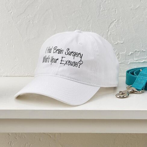 Cafepress كنت أجري جراحة في الدماغ ما هو عذرك فريد من نوعه قبعة البيسبول القابلة للتعديل in Saudi Arabia
