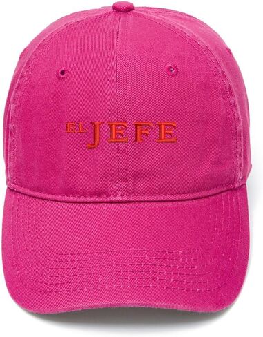 El Jefe Embroidered Mens Baseball Cap Cotton Washed Baseball Hat in Saudi Arabia